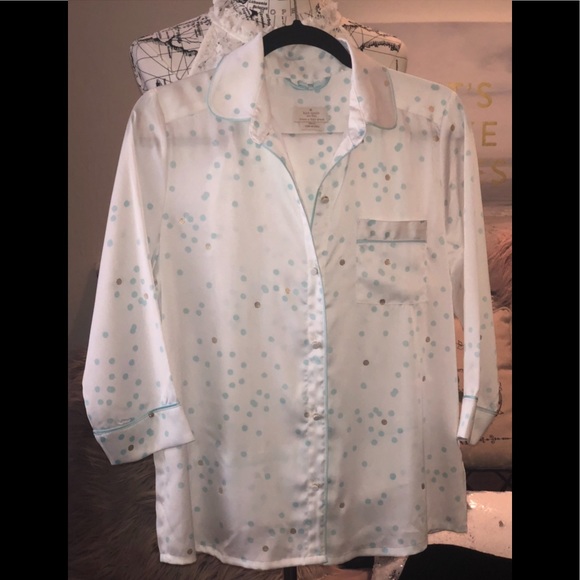 Kate Spade Dotted Crop PJ Set, Neiman Marcus - Picture 5 of 7